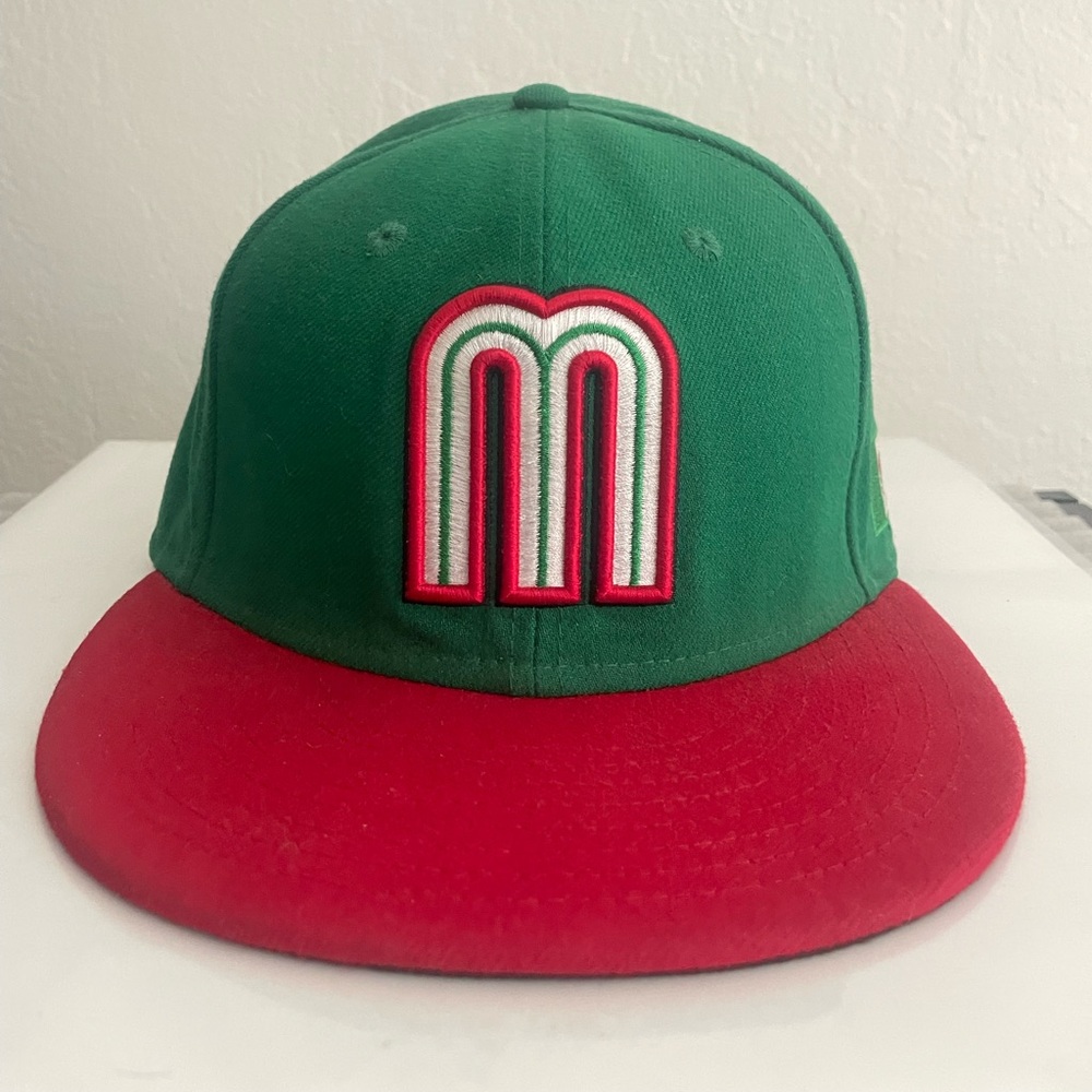 🇲🇽 New Era 59FIFTY Mexico World Baseball Classic WBC Fitted Hat Size 7 1/2